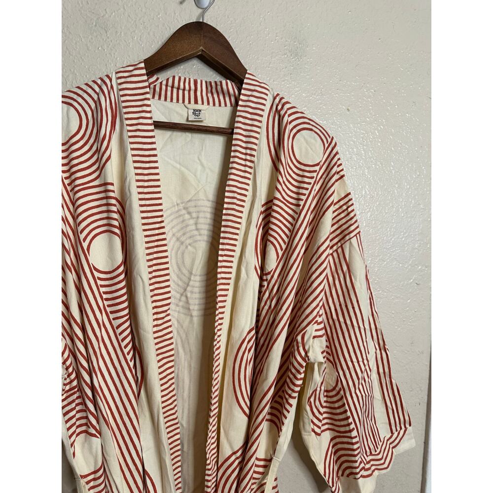 Block Shop Textiles Poiret Robe size XXL/XXXL Geometric Hand Printed - Picture 7 of 13